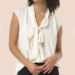 Banana Republic Tie-Neck Blouse
